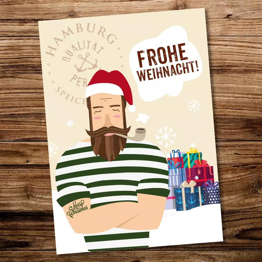 Grußkarte Frohe Weihnacht