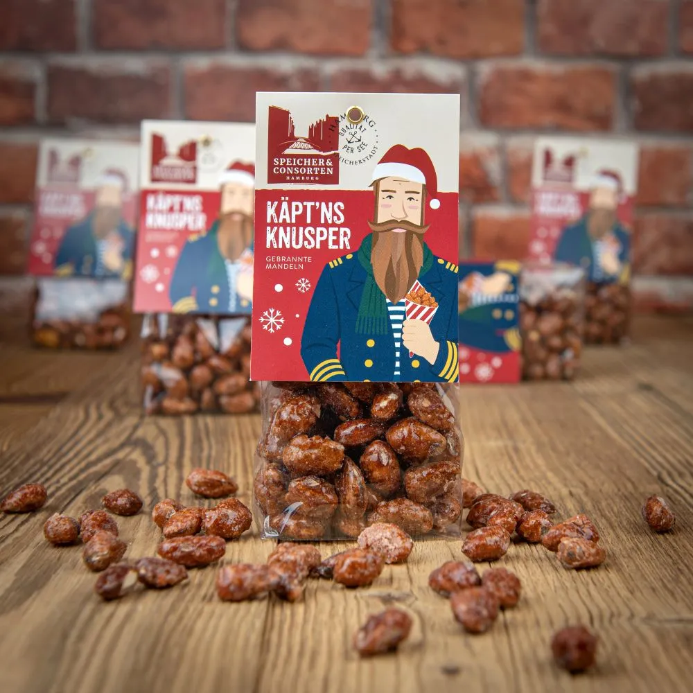Käpt´ns Knusper gebrannte Mandeln