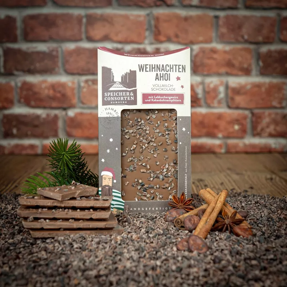 Weihnachtsschokolade "Weihnachten Ahoi"