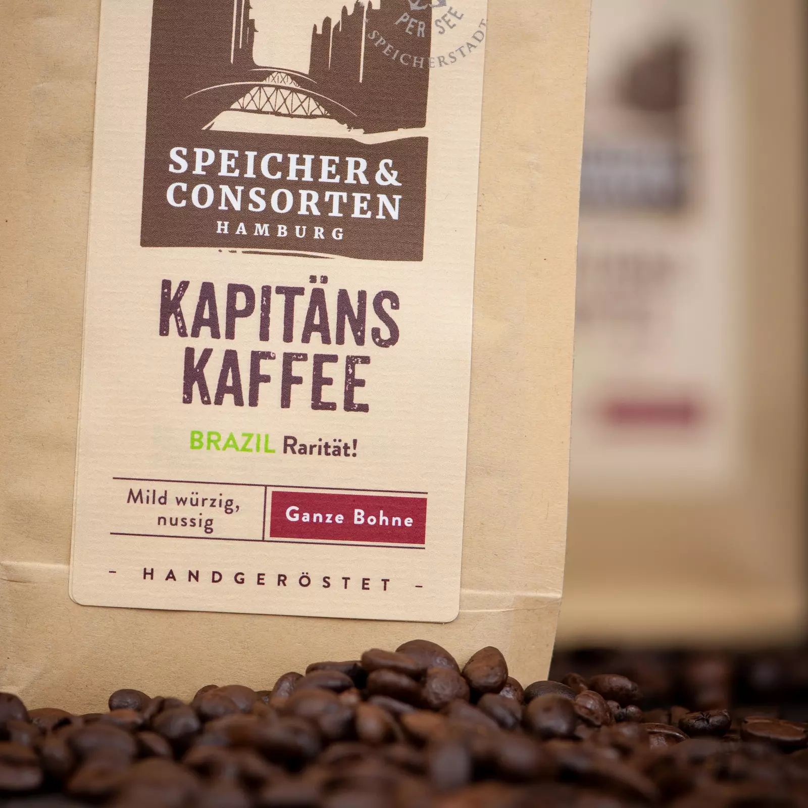 Kapitaenskaffee ganze Bohne von Speicher und Consorten