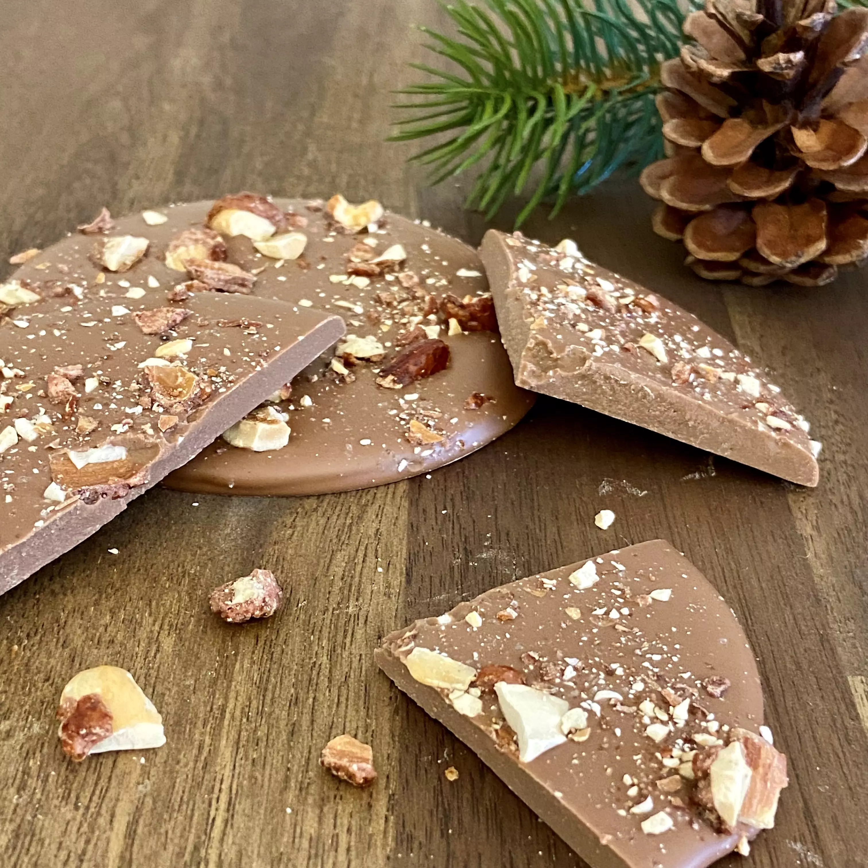 Schokotaler Weihnachtsproviant