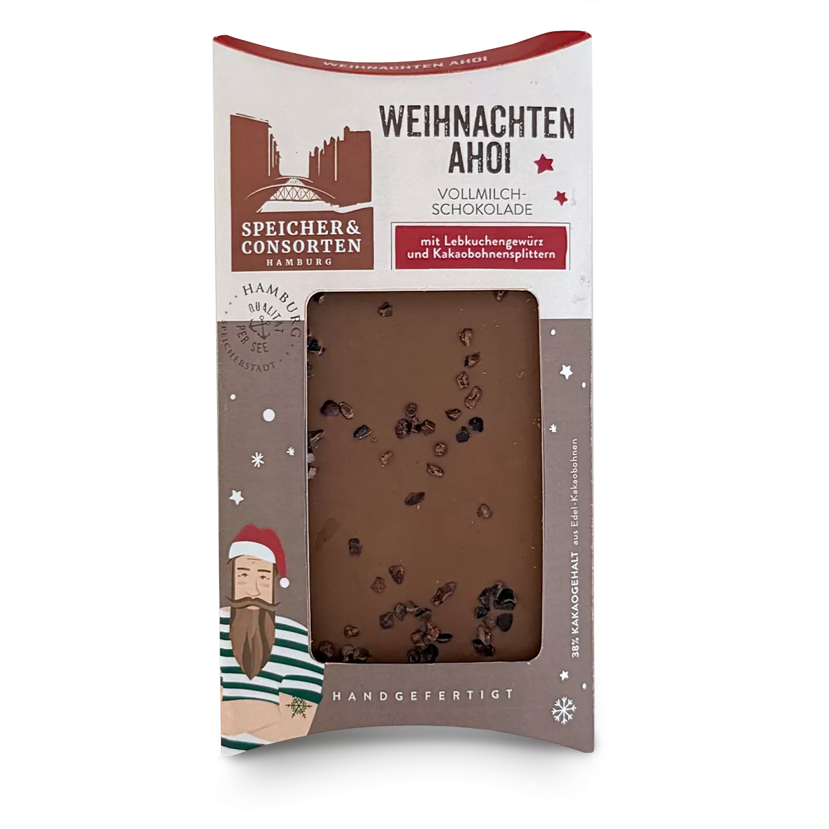 Weihnachtsschokolade "Weihnachten Ahoi"