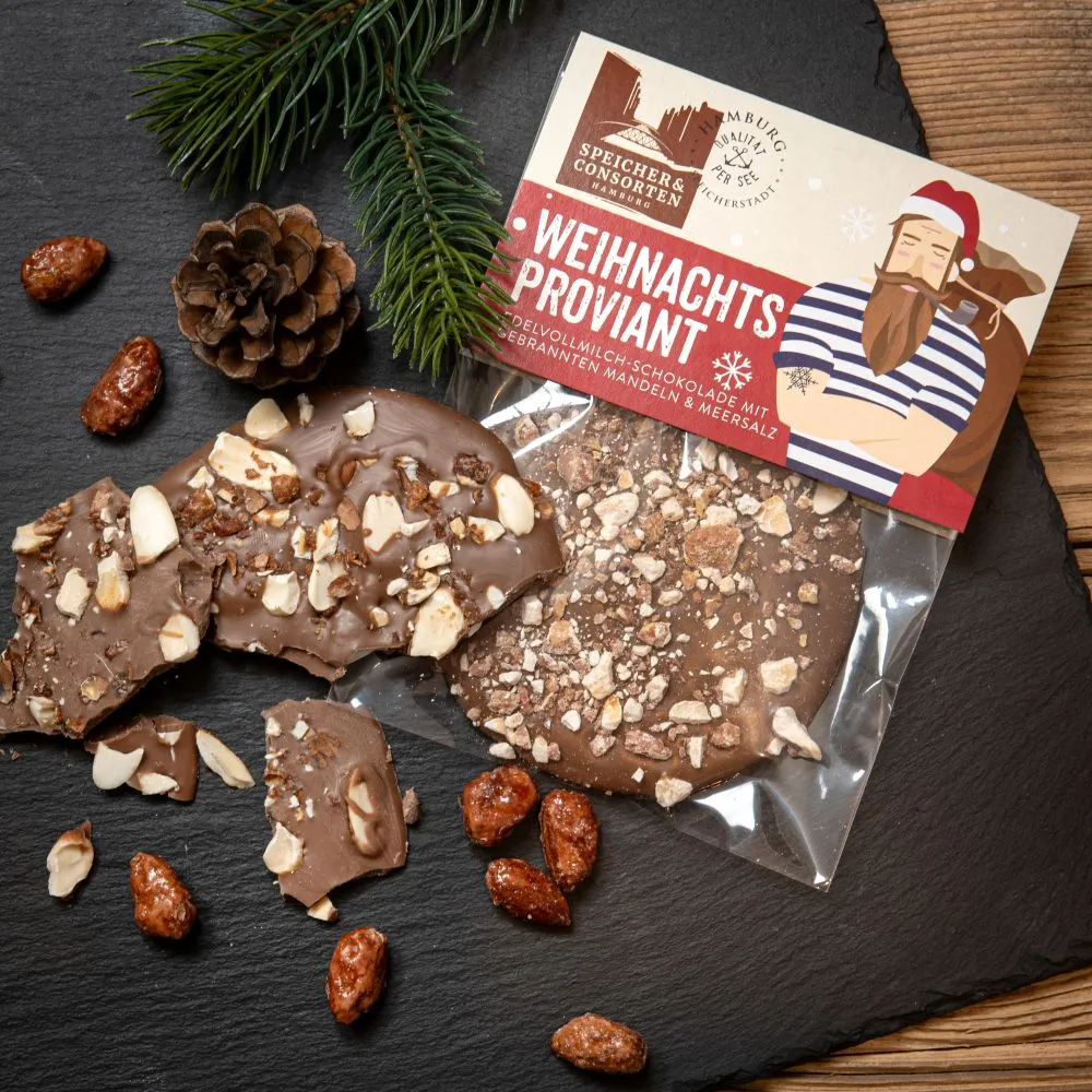 Schokotaler "Weihnachtsproviant"