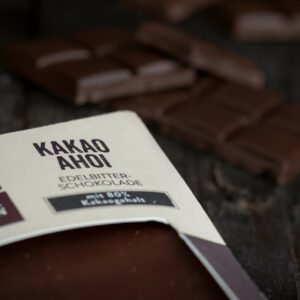 Kakao Ahoi Edelbitter Schokolade Speicher & Consorten