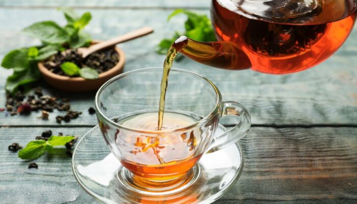 Speicher-Consorten-Teezeit-Rezepte mit Tee